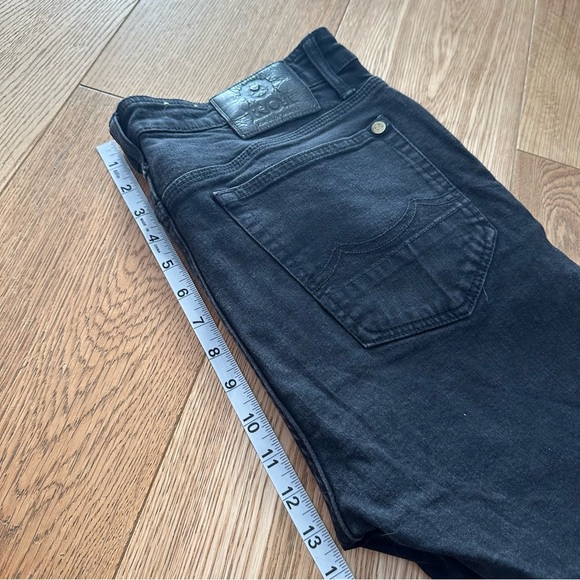 KINGS OF INDIGO BLACK JOHN LONG RISE SLIM JEANS - 32 - Picture 13 of 17